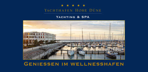 Hafenbroschüre der Yachthafenresidenz Hohe Düne