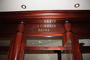Rostock Beautyhotel - Eingang zum Saunabereich