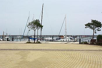 Segeln Rostock - Blick auf den Yachthafen