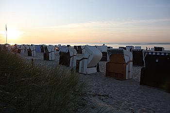 Strandurlaub Deutschland - Strandkörbe am Strand