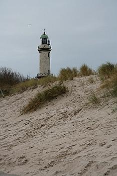 Wellnesreise Ostsee - Dünen mit Leuchtturm