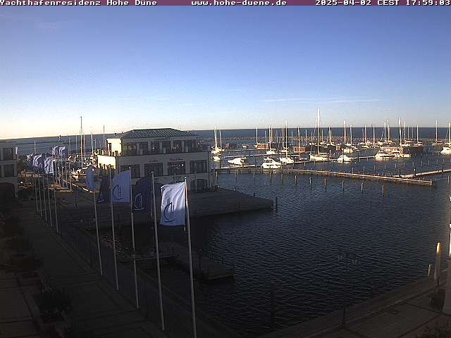 Webcam Yachthafenresidenz Hohe Düne